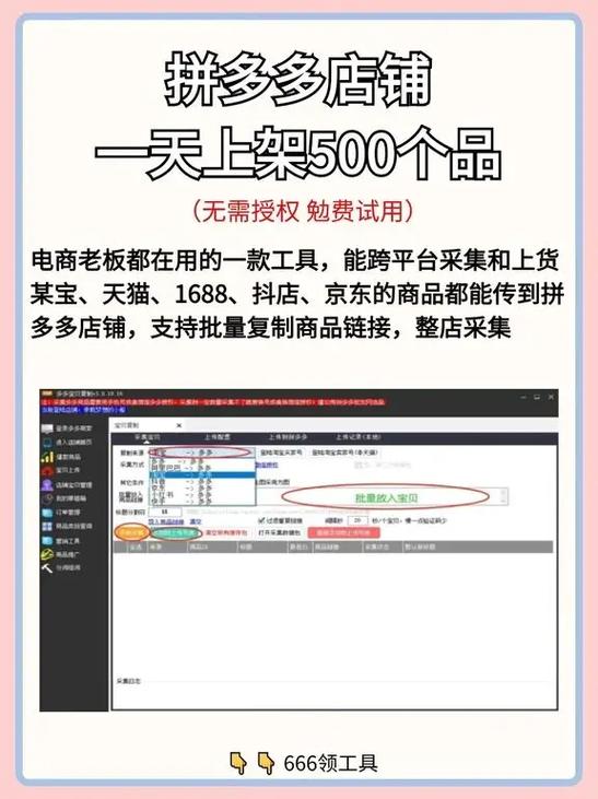 下载拼多多一键铺货软件 