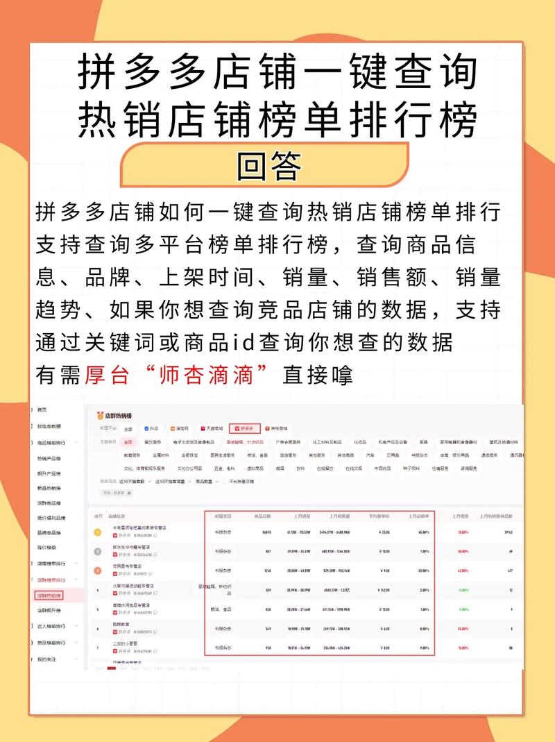 拼多多类目热销榜排名怎么查询 